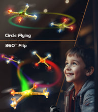 Load image into Gallery viewer, SYMA X440 RC LED Drone with Detachable Arms Remote Control Toys Gifts for Boys Girls with 7-Color Light
